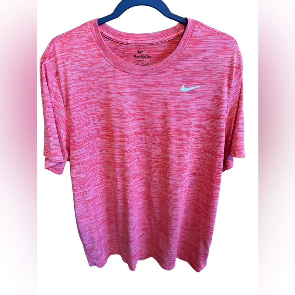 Nike Men's Dri-FIT Legend Veneer T-Shirt - Size XL - Coral